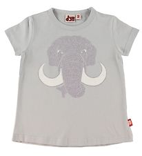 DYR T-shirt - Wildlife - Grå m. Mammut