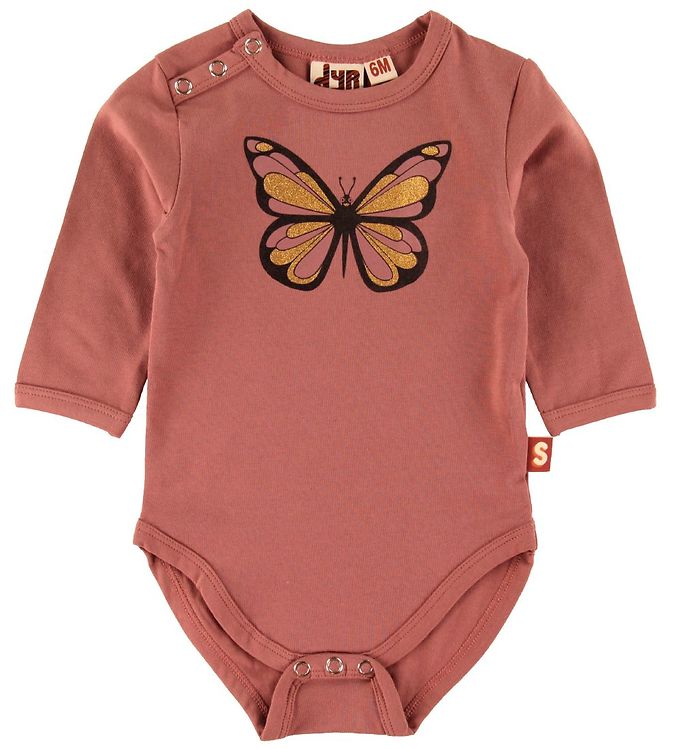 DYR Body l/æ - Quack - Vintage Rose m. Sommerfugl
