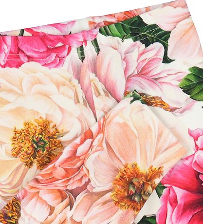 Dolce & Gabbana Leggings - Rosa Blomster Dolce & Gabbana Leggings - Rosa Blomster