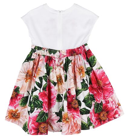 Dolce & Gabbana Kjole - Rosa m. Blomster