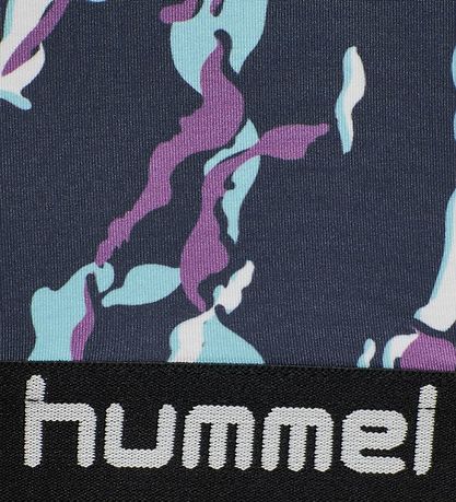 Hummel Træningstop - hmlMimmi - Mørkegrå m. mønster Hummel Træningstop - hmlMimmi - Mørkegrå m. mønster