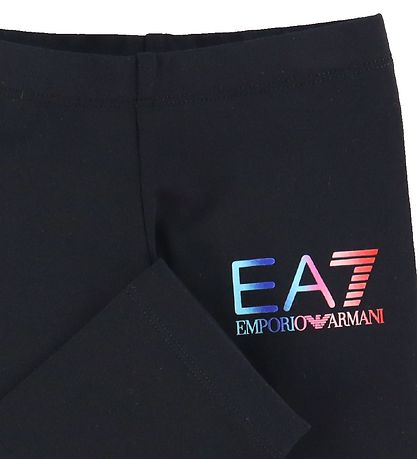 EA7 Leggings - Black w. Logo