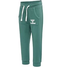 Hummel Sweatpants - hmlFutte - Støvet Grøn Hummel Sweatpants - hmlFutte - Støvet Grøn