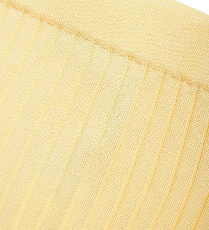 Grunt Nederdel - Plissé - Else - Gul Grunt Nederdel - Plissé - Else - Gul