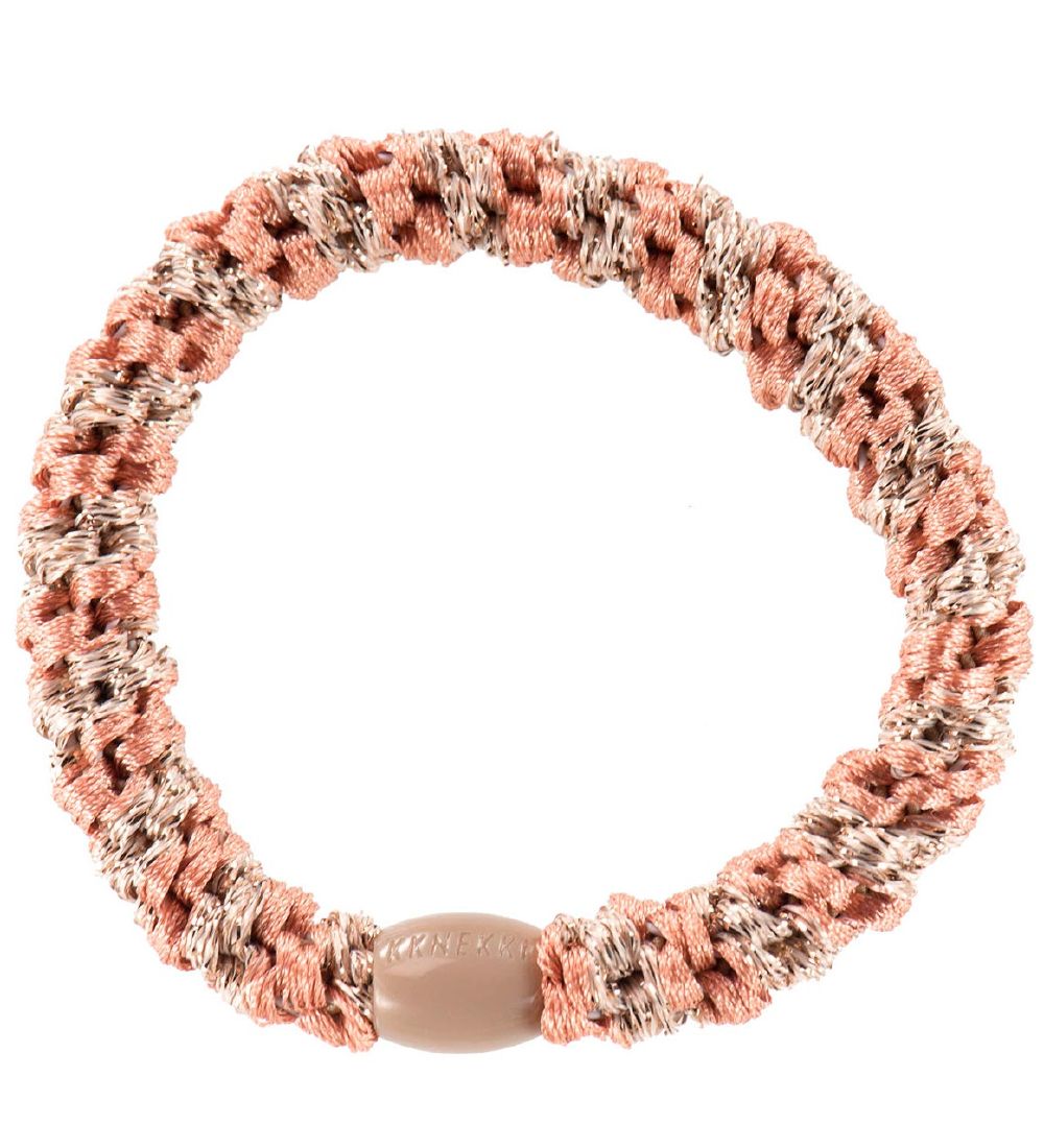 Elastique à Cheveux Kknekki - Rose/Or Brillant - Kknekki - UneTaille - Accessoire de Coiffure