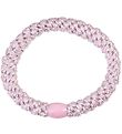 Kknekki Hårelastik - Rosa Glimmer Kknekki Hårelastik - Rosa Glimmer