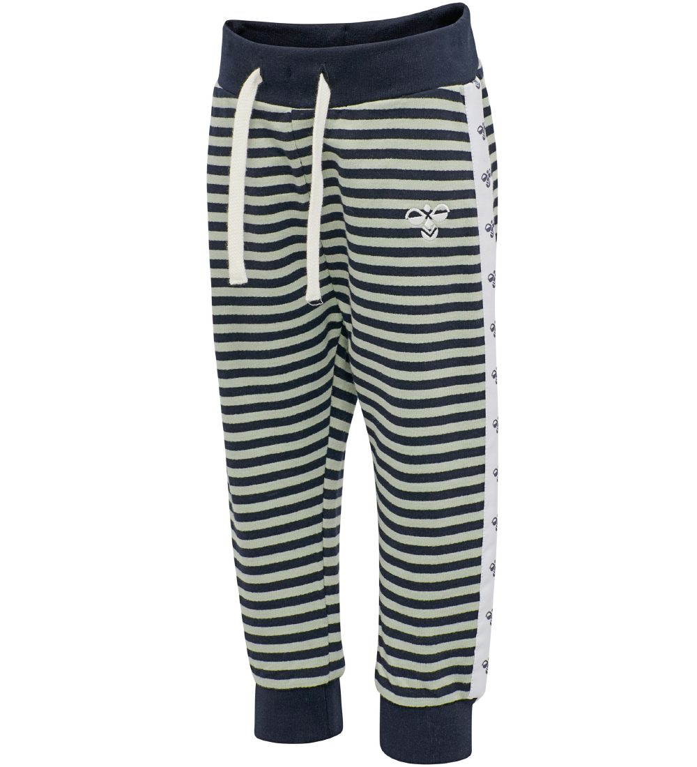 Hummel Jogginghosen - hmlVillum - Navy/Pistazie - Hummel - 56 - Jogginghosen