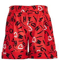 Moschino Shorts - Rød m. Print Moschino Shorts - Rød m. Print