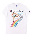 Champion Fashion T-shirt - White w. Print Champion Fashion T-shirt - White w. Print
