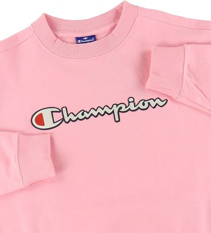 Champion Fashion Sweatshirt - Rosa m. Logo Champion Fashion Sweatshirt - Rosa m. Logo