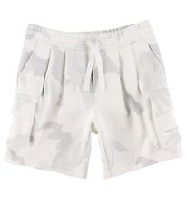 Dolce & Gabbana Sweatshorts - Hvid Camouflage Dolce & Gabbana Sweatshorts - Hvid Camouflage
