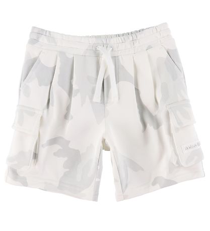 Dolce & Gabbana Sweatshorts - Hvid Camouflage Dolce & Gabbana Sweatshorts - Hvid Camouflage