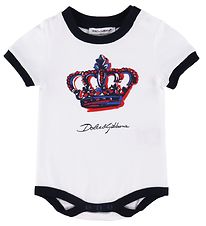 Dolce & Gabbana Body k/æ - Hvid m. Krone Dolce & Gabbana Body k/æ - Hvid m. Krone