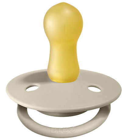 BIBS De Lux Sutter - Str. 2 - 2-pak - Rund - Vanilla/Dark Oak BIBS De Lux Sutter - Str. 2 - 2-pak - Rund - Vanilla/Dark Oak