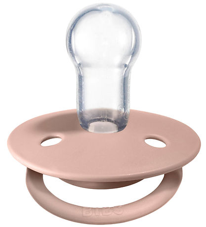 BIBS De Lux Sutter - Onesize - 2-pak - Rund - Ivory/Blush BIBS De Lux Sutter - Onesize - 2-pak - Rund - Ivory/Blush