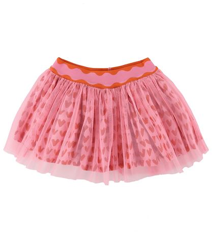 Stella McCartney Kids Tylnederdel - Lyserød m. Hjerter Stella McCartney Kids Tylnederdel - Lyserød m. Hjerter