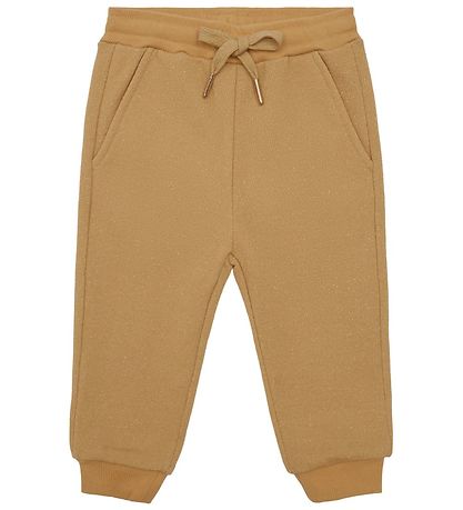 Petit by Sofie Schnoor Sweatpants - Estralla - Gul m. Glimmer Petit by Sofie Schnoor Sweatpants - Estralla - Gul m. Glimmer