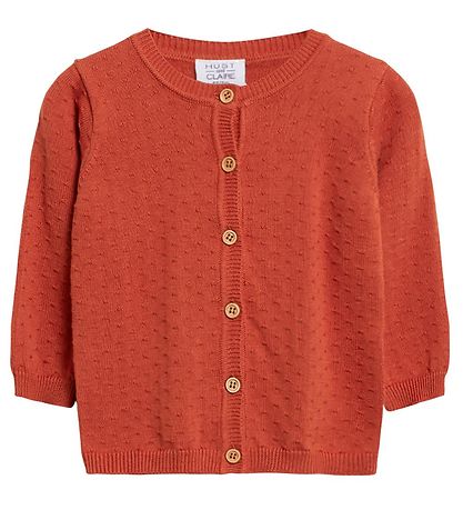 Hust and Claire Cardigan - Strik - Cammi - Orange Hust and Claire Cardigan - Strik - Cammi - Orange