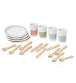 Kids Concept Spisestel - Bistro - Træ/Hvid Kids Concept Spisestel - Bistro - Træ/Hvid