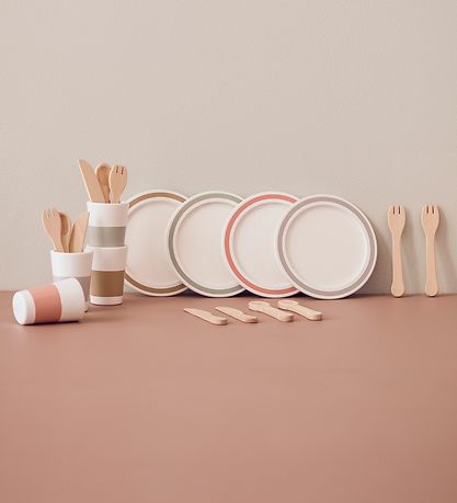 Kids Concept Spisestel - Bistro - Træ/Hvid