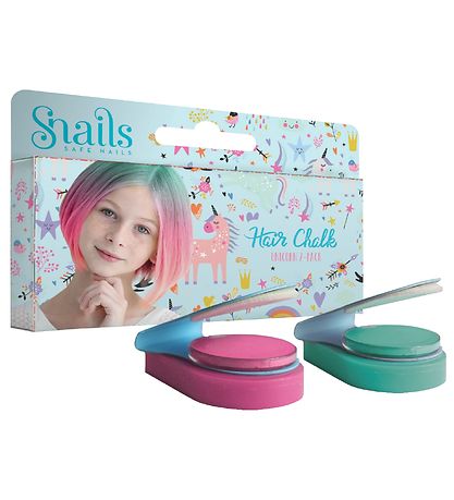 Snails Hårkrita - 2-pack - Enhörning