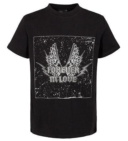 Petit by Sofie Schnoor T-shirt - Spasta - Black w. Print