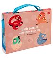 Petit Monkey Bath Toy - Puzzle - 16 pieces - Dinosaurs Petit Monkey Bath Toy - Puzzle - 16 pieces - Dinosaurs