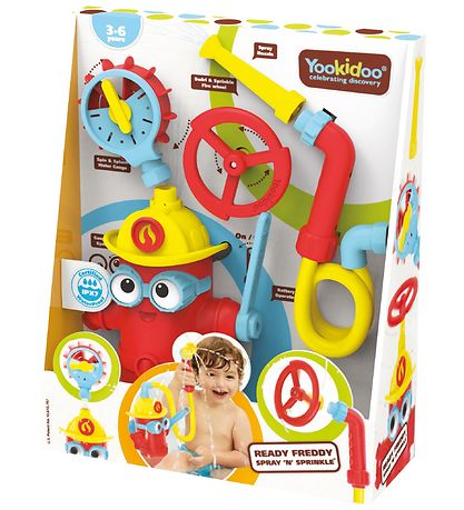 Yookidoo Badleksak - Ready Freddy Spray 'N Sprinkle