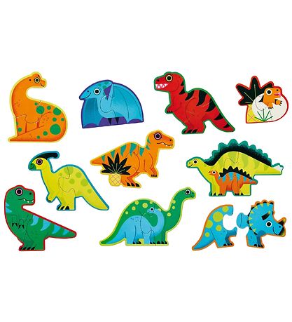 Puzzle Crocodile Creek - 10 pces - Dinosaures Puzzle Crocodile Creek - 10 pces - Dinosaures