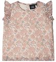 Petit by Sofie Schnoor Top - Ella - Rosa m. Blomster Petit by Sofie Schnoor Top - Ella - Rosa m. Blomster