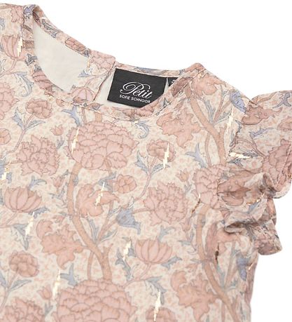 Petit by Sofie Schnoor Top - Ella - Rosa m. Blomster Petit by Sofie Schnoor Top - Ella - Rosa m. Blomster