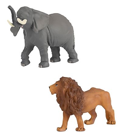 Papo Mini Figurer - 6 stk. - Vilde dyr Papo Mini Figurer - 6 stk. - Vilde dyr