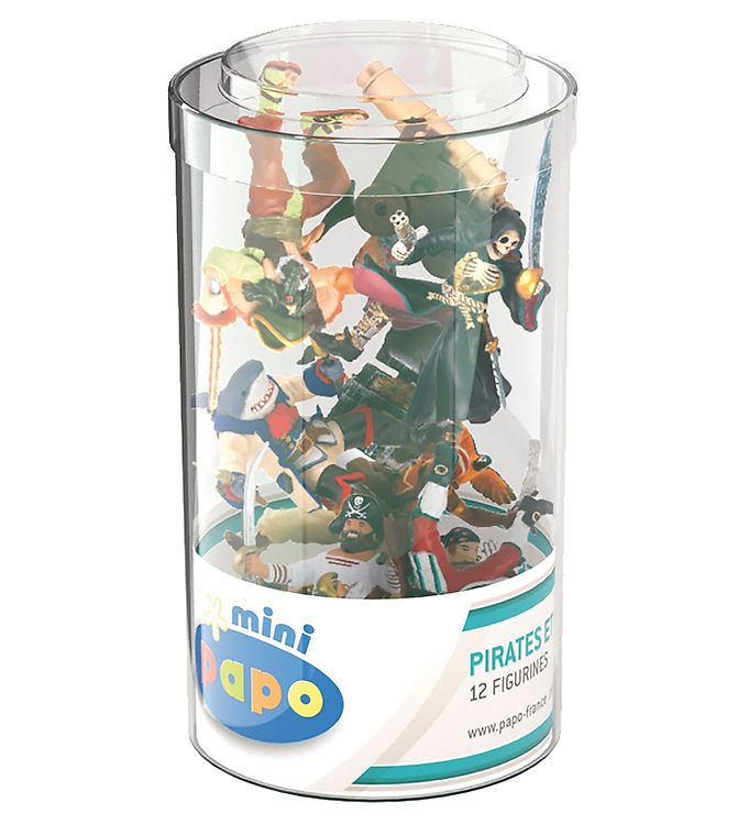 Papo Mini Figurer - 12 stk. - Pirates & Corsairs