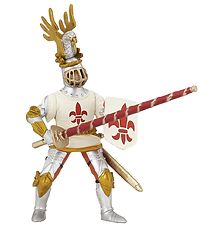 Papo Hvid Ridder - Fleur De Lys - H: 11,4 cm Papo Hvid Ridder - Fleur De Lys - H: 11,4 cm