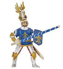 Papo Blå Ridder - Fleur De Lys - H: 11,4