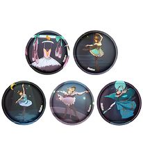 Ergobag Velcromærker - 5 stk. - Ballerinaer Ergobag Velcromærker - 5 stk. - Ballerinaer