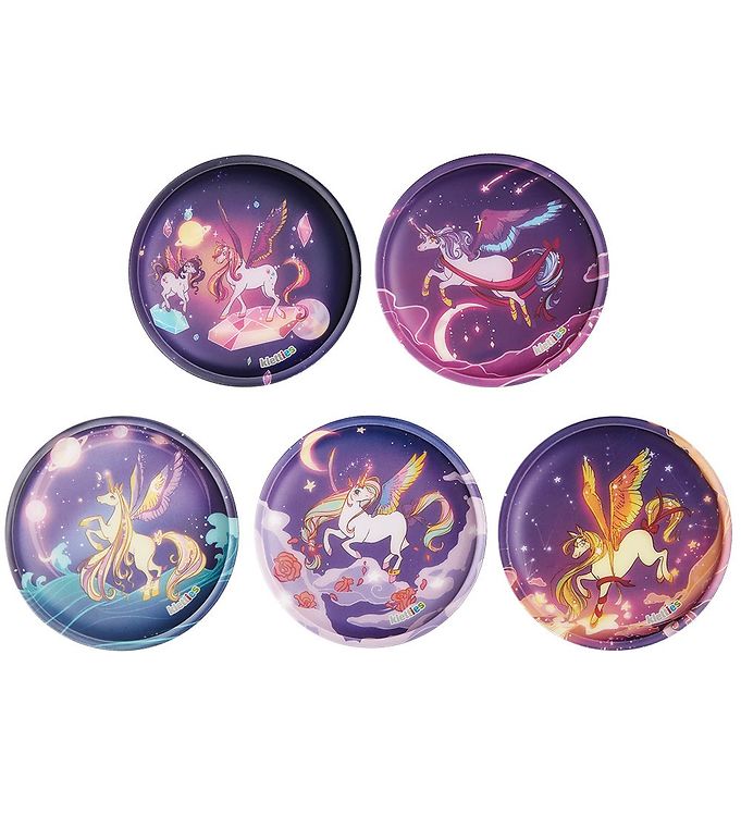 Ergobag Velcromærker - 5 stk. - Pegasus