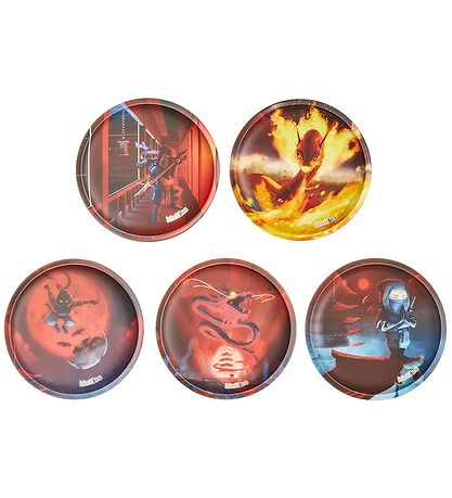 Ergobag Velcrostickers - 5 pcs. - Ninja and Dragon Ergobag Velcrostickers - 5 pcs. - Ninja and Dragon