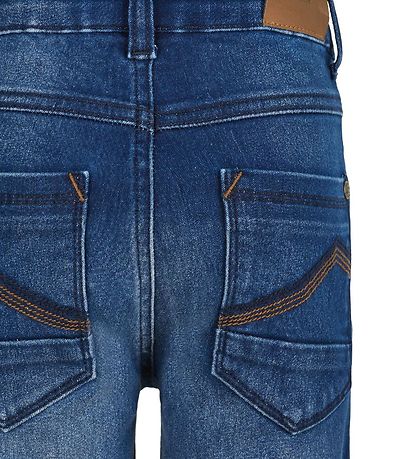 Minymo Shorts - Stretch - Blå Denim