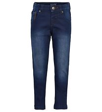 Minymo Broek - Stretch Slim Fit - Donkerblauw Denim Minymo Broek - Stretch Slim Fit - Donkerblauw Denim