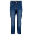 Minymo Bukser - Stretch Slim Fit - Blå Denim
