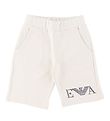 Emporio Armani Sweatshorts - Hvid Emporio Armani Sweatshorts - Hvid