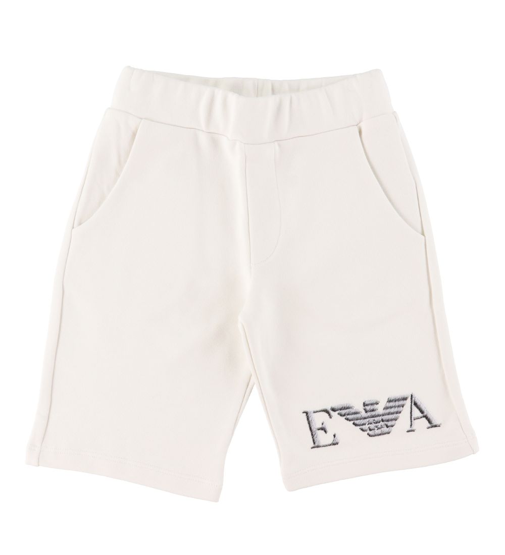 Emporio Armani Sweatshorts - Weiß - Emporio Armani - 8 Jahre (128) - Shorts
