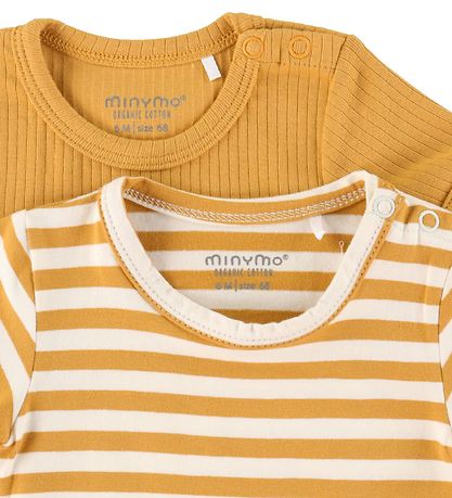 Minymo Bodyer k/æ - 2-pak - Amber Gold Minymo Bodyer k/æ - 2-pak - Amber Gold