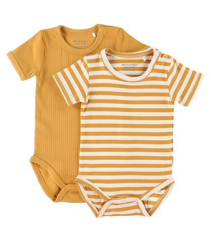 Minymo Bodyer k/æ - 2-pak - Amber Gold Minymo Bodyer k/æ - 2-pak - Amber Gold