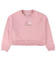 Calvin Klein Sweatshirt - Cropped - HWK - Recycled - Broadway Pi Calvin Klein Sweatshirt - Cropped - HWK - Recycled - Broadway Pi