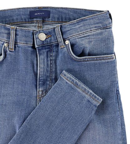 GANT Jeans - Skinny - Light Indigo GANT Jeans - Skinny - Light Indigo