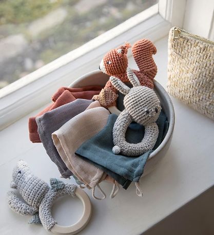 Sebra Rangle - Hæklet - Ulven Moon Sebra Rangle - Hæklet - Ulven Moon