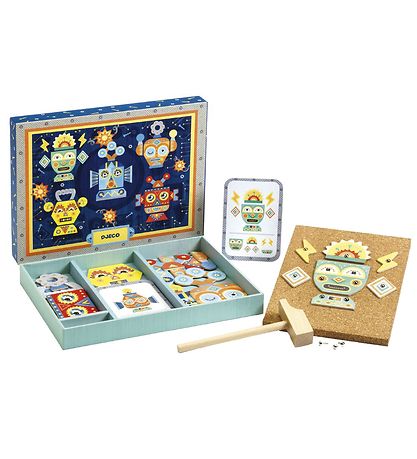 Djeco Hammersæt - Robotter Djeco Hammersæt - Robotter