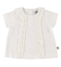 Wheat T-shirt - Blouse Nicoline - Hvid Wheat T-shirt - Blouse Nicoline - Hvid